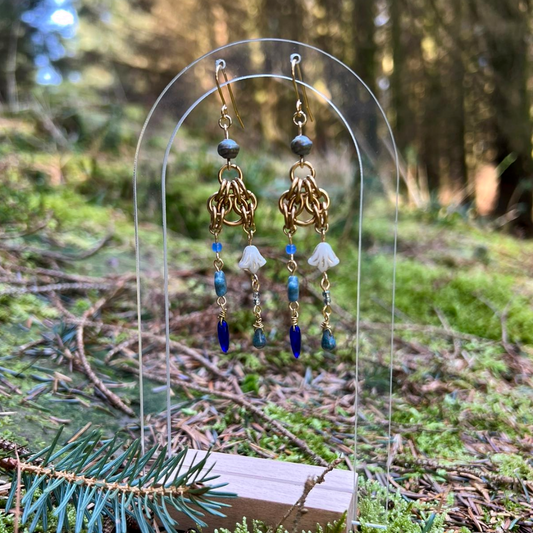 Riding in the Moonlight Earrings