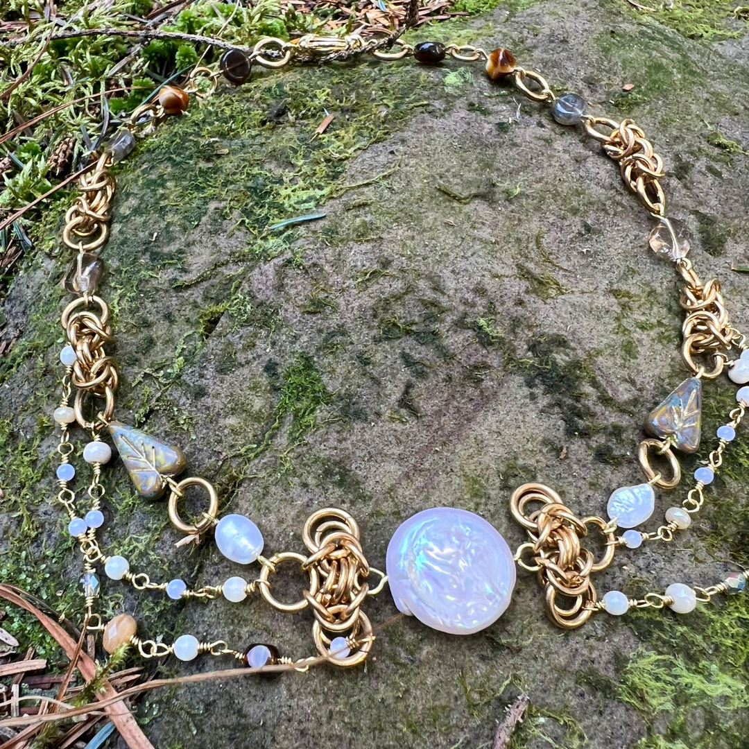 This Side of the Moon Necklace