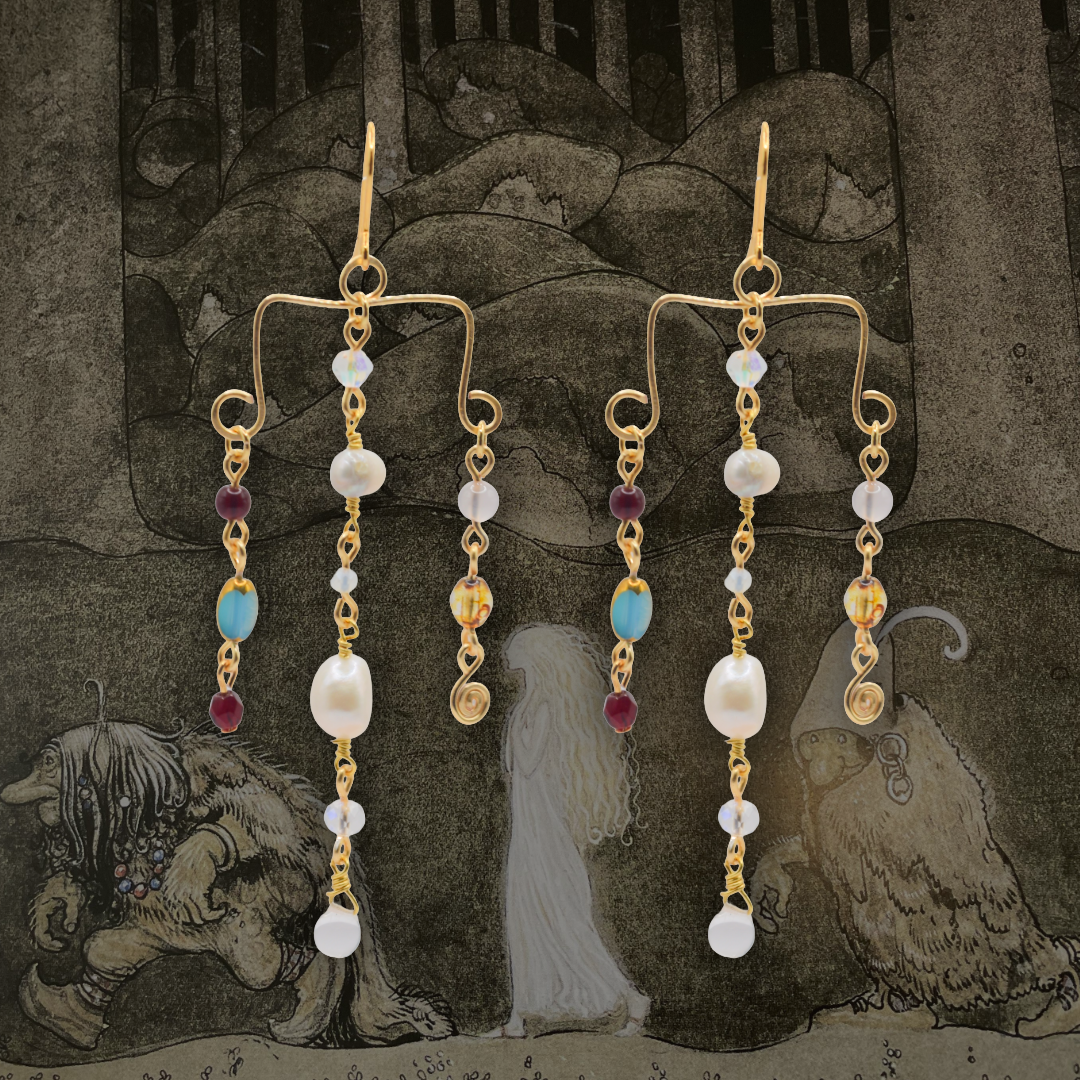 Princess and her Trolls Earrings