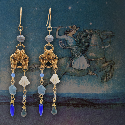 Riding in the Moonlight Earrings