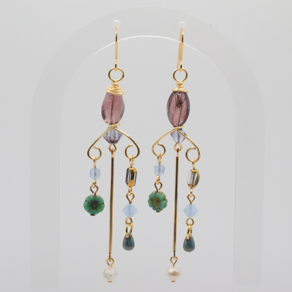 The Golden Key Earrings