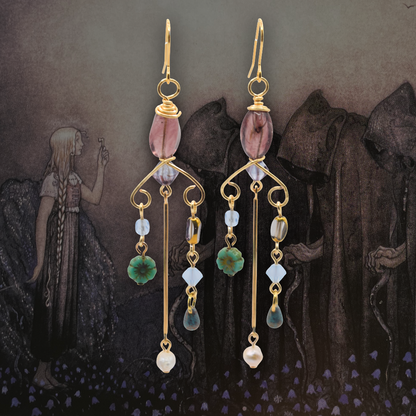 The Golden Key Earrings